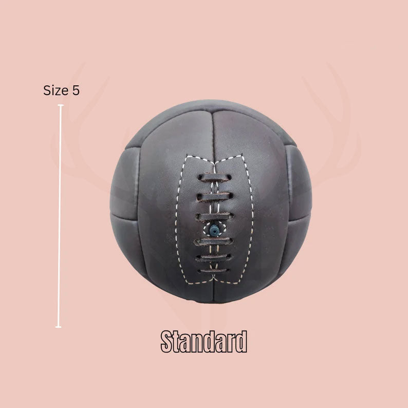 1930 World Cup soccer ball, vintage leather football, handcrafted soccer ball, antique football, T-panel soccer ball, retro soccer ball, historical football memorabilia, classic leather football, Uruguay vs Argentina final, collectible soccer ball, old-school football, FIFA World Cup history, genuine leather soccer ball, handmade football, vintage sports gear, football gift for him, soccer enthusiast gift, leather sports memorabilia, classic football design, historic soccer replica