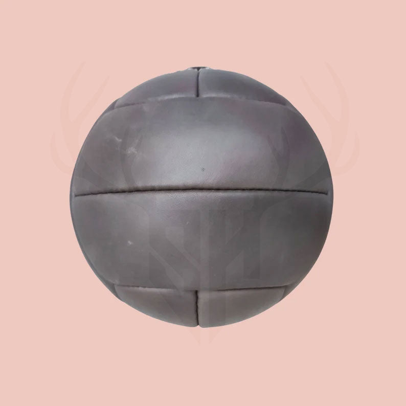 1930 World Cup soccer ball, vintage leather football, handcrafted soccer ball, antique football, T-panel soccer ball, retro soccer ball, historical football memorabilia, classic leather football, Uruguay vs Argentina final, collectible soccer ball, old-school football, FIFA World Cup history, genuine leather soccer ball, handmade football, vintage sports gear, football gift for him, soccer enthusiast gift, leather sports memorabilia, classic football design, historic soccer replica