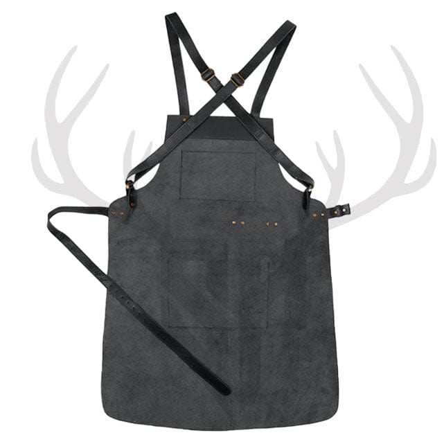 leather apron with front pocket, comfortable leather work apron, high-quality leather apron, brass hardware leather apron, professional leather apron