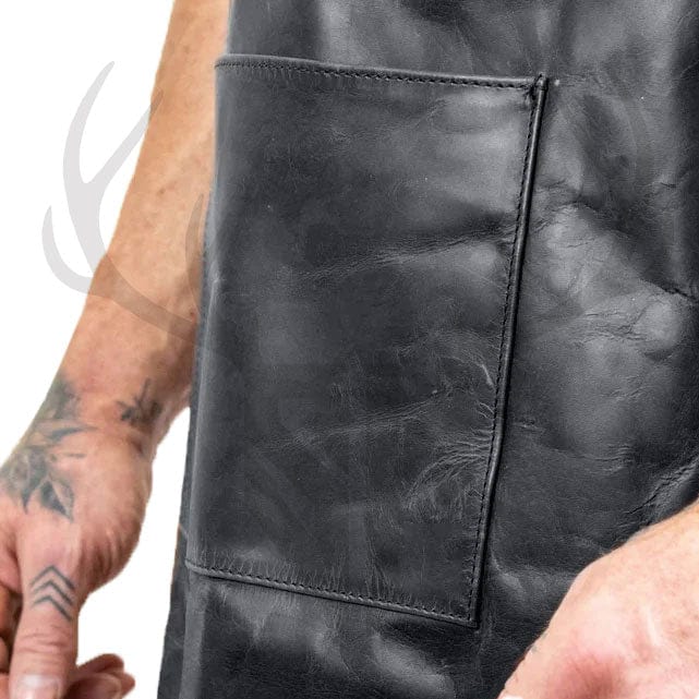real leather apron, handcrafted leather gear, barista leather apron, grilling apron for men, professional butcher apron