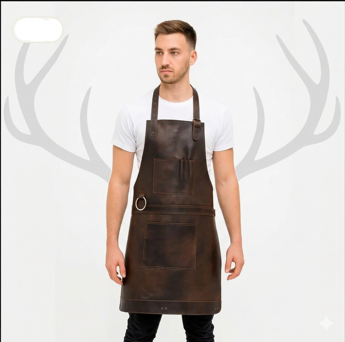 Leather BBQ Apron: Why Pitmasters Choose Full-Grain