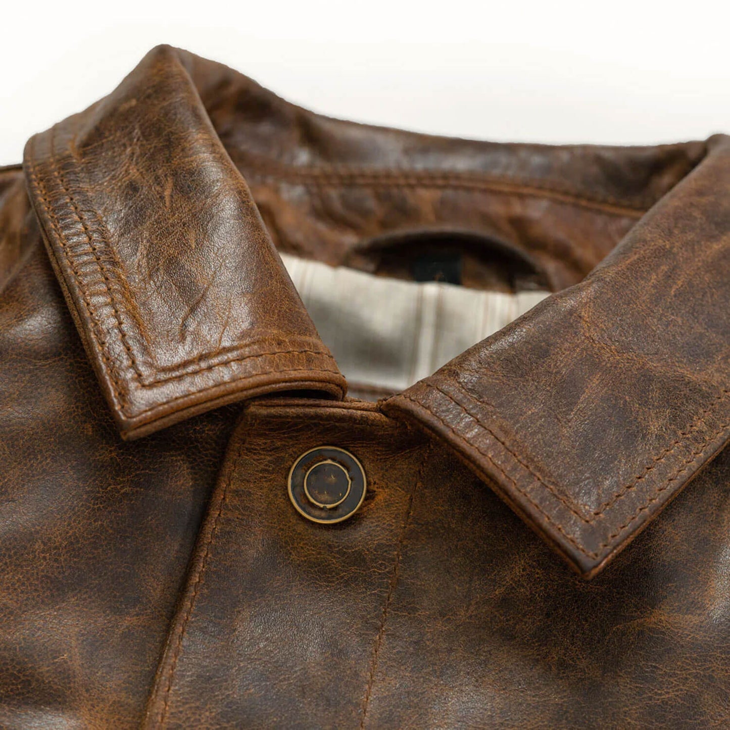 RustRidge Vintage Brown Leather Jacket – Heritage Edition