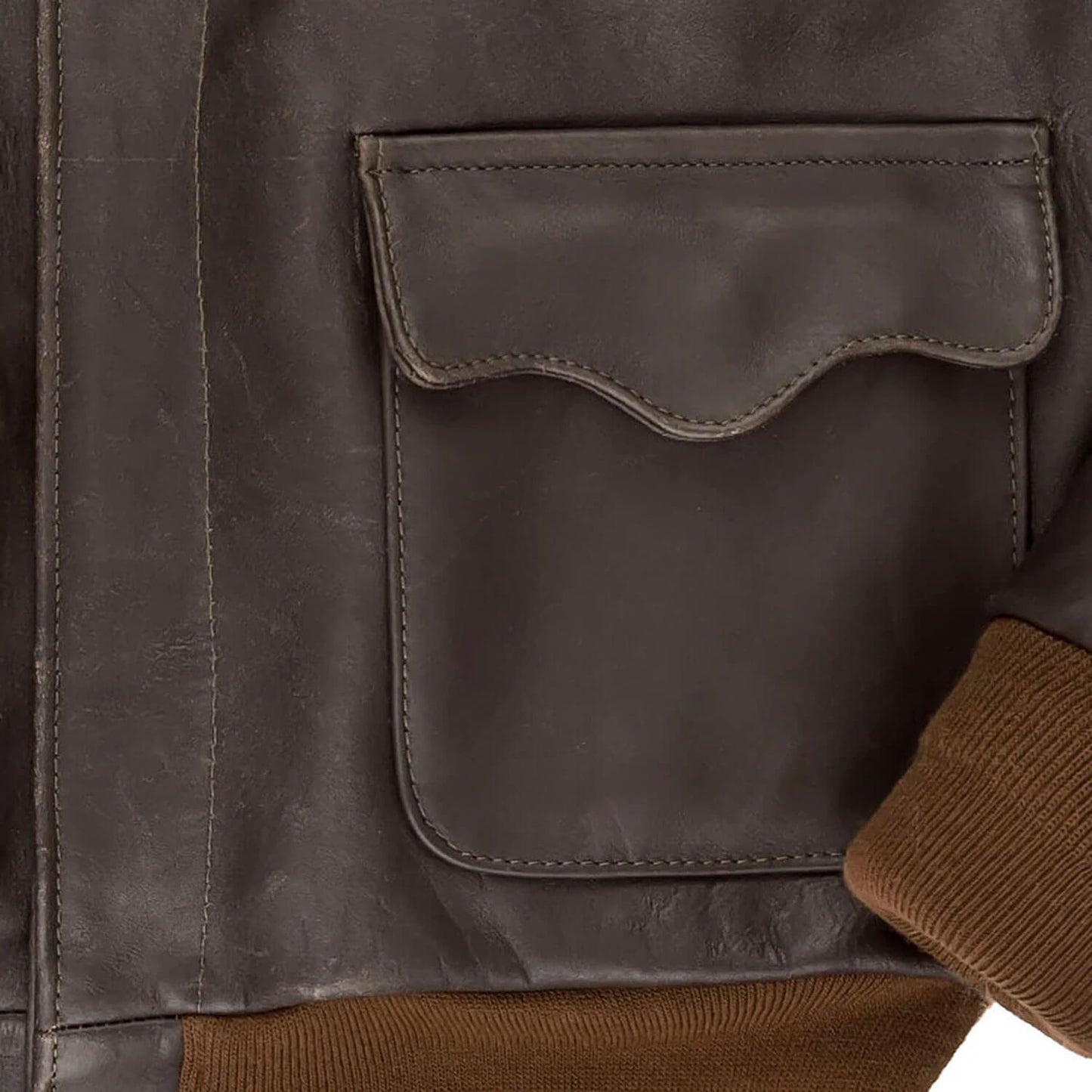 Heritage Aviator A-2 Brown Flight Leather Jacket – 40th Anniversary Edition