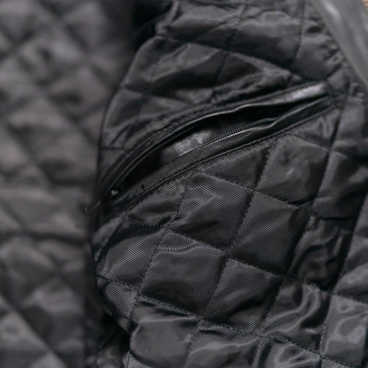 Blackstone Quilted Leather Jacket – Midnight Heritage Edition