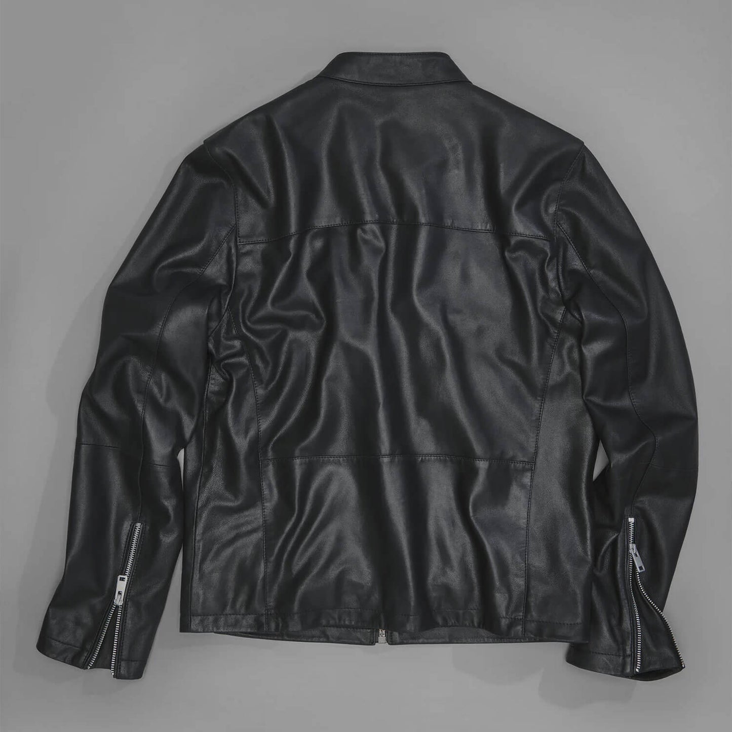 VelocityX Lightweight Leather Racer Jacket – Performance Edition