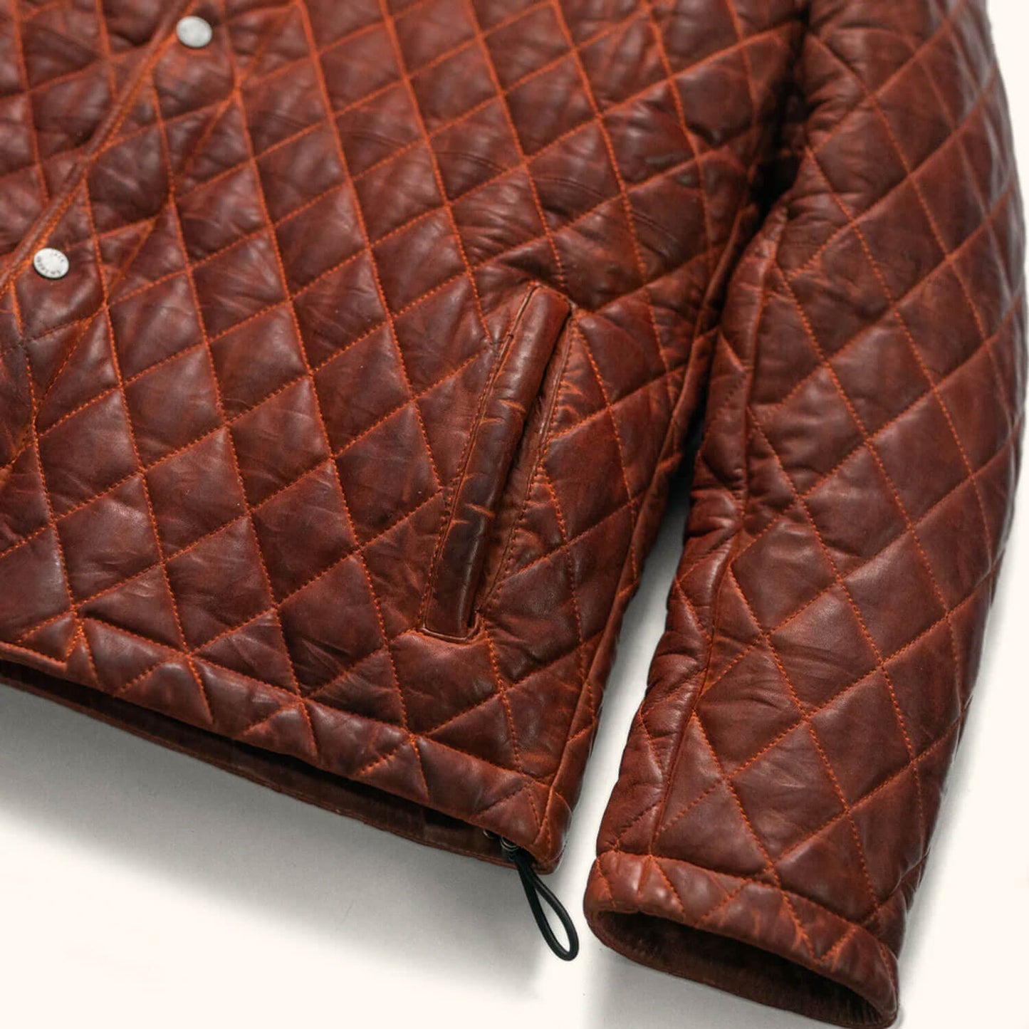 Oakridge Quilted Brown Leather Jacket – Heritage Edition