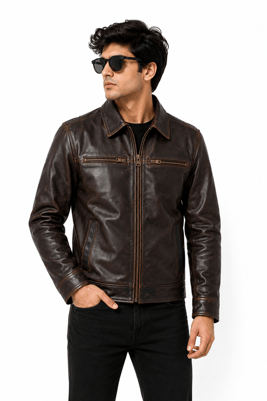 HeritageForge Leather Jacket – Legacy Edition