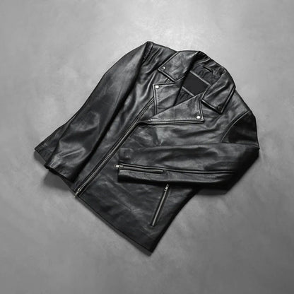 BlackRidge Moto Leather Jacket – Stealth Rider Edition
