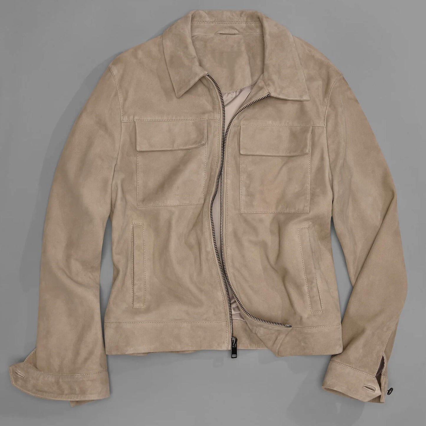 SierraZip Suede Shirt Jacket – Heritage Edition
