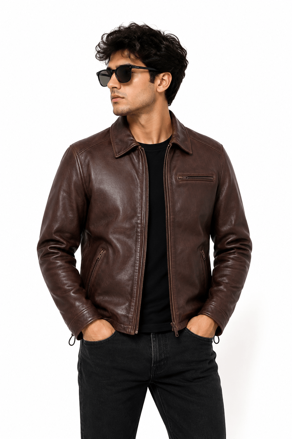 RoadMaster Leather Driving Jacket – Heritage Touring Edition