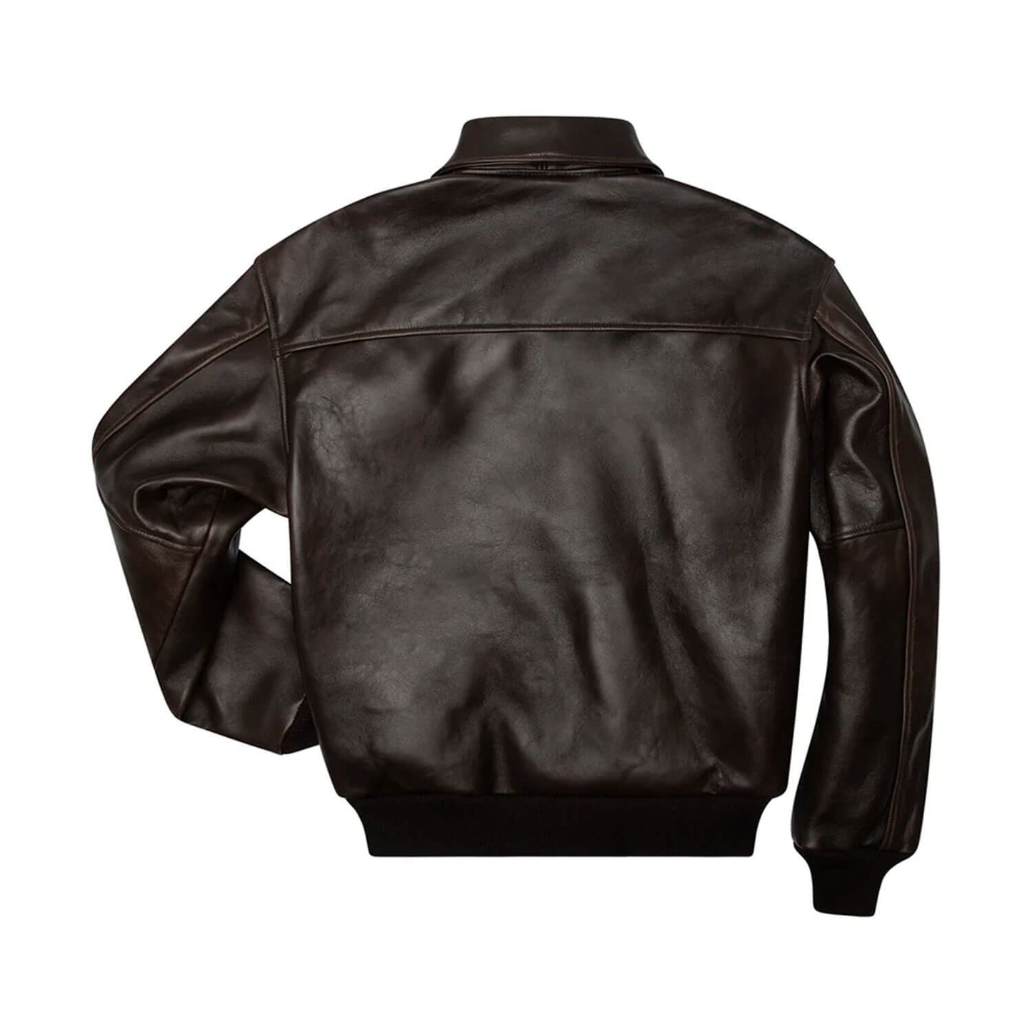 AeroCommand A-2 Pilot Jacket – Antique Brown Leather