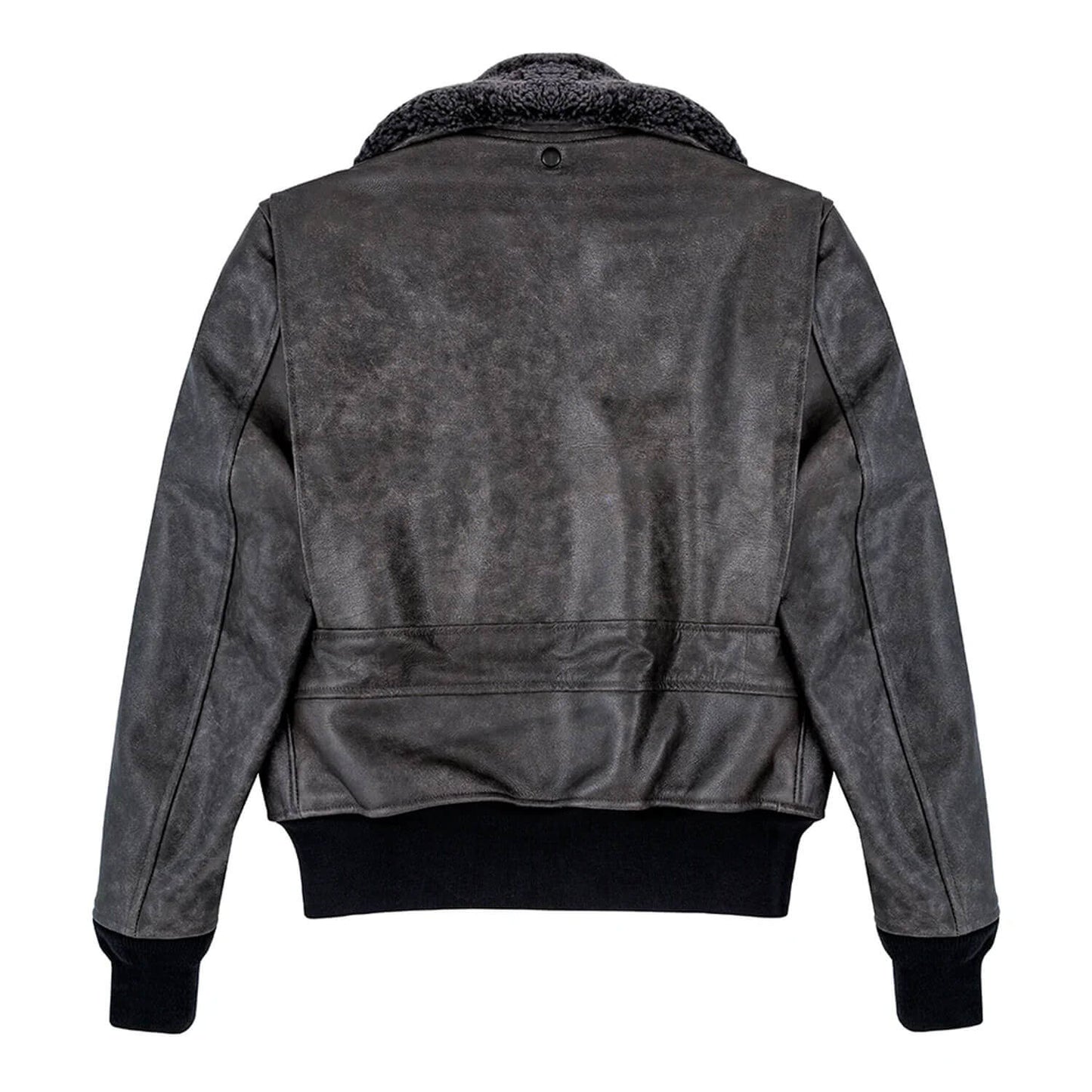 Phantom Naval G-1 Bomber Jacket – Distressed Black
