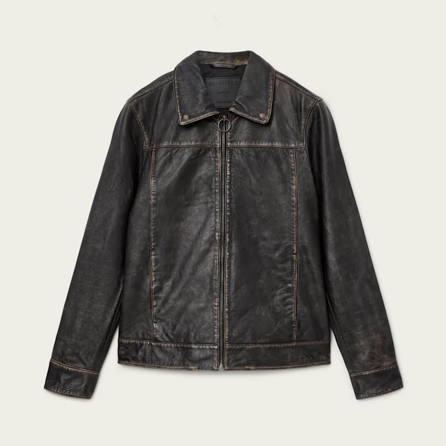 FusionRider Two-Tone Leather Zip Jacket – Signature Edition