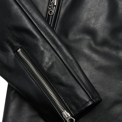 Phantom CP Black Horsehide Racer Jacket – Elite Edition