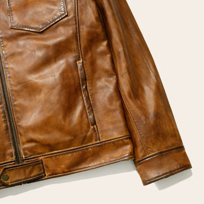 FrontierBuck Leather Jacket – Western Heritage Edition