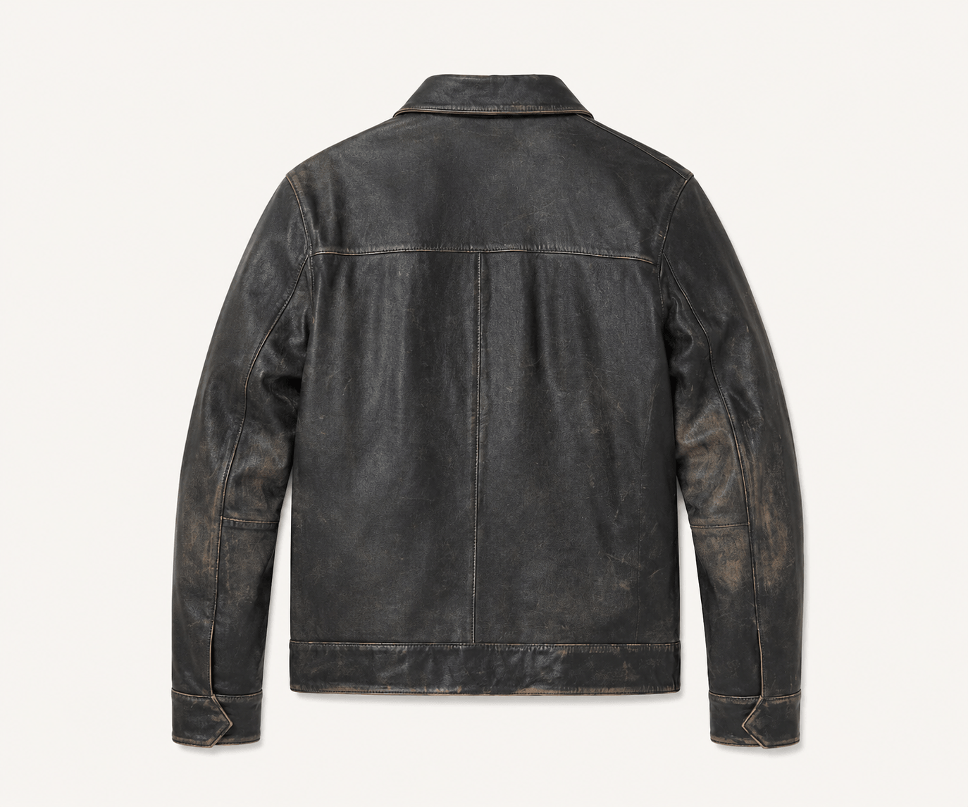 FusionRider Two-Tone Leather Zip Jacket – Signature Edition