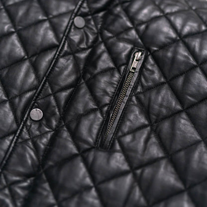Blackstone Quilted Leather Jacket – Midnight Heritage Edition