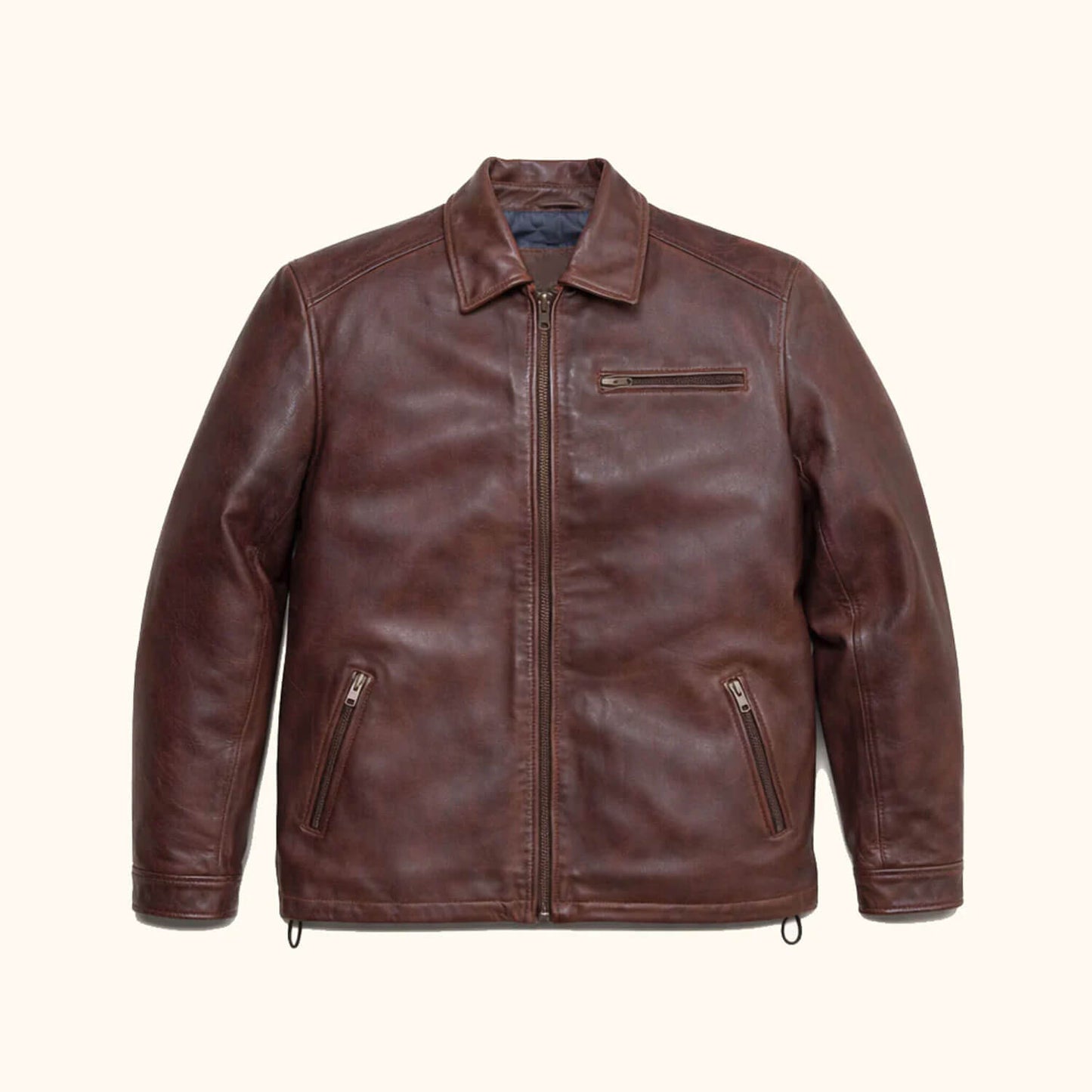 RoadMaster Leather Driving Jacket – Heritage Touring Edition