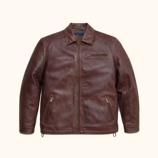 RoadMaster Leather Driving Jacket – Heritage Touring Edition