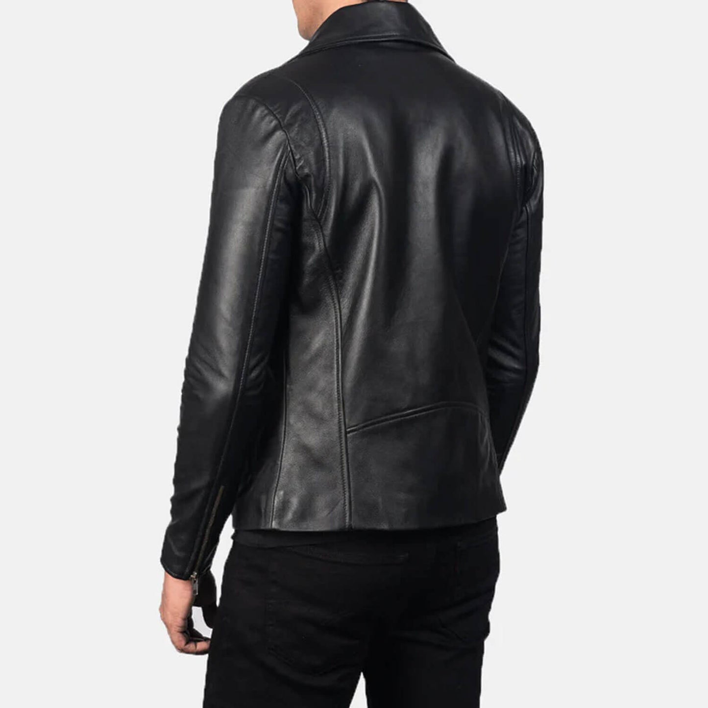 BlackRidge Moto Leather Jacket – Stealth Rider Edition