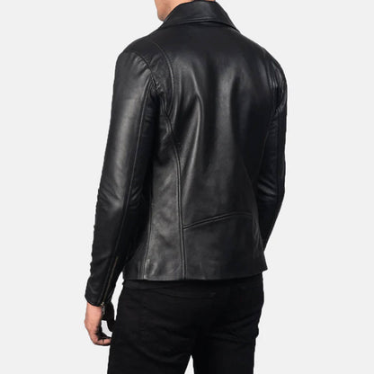 BlackRidge Moto Leather Jacket – Stealth Rider Edition
