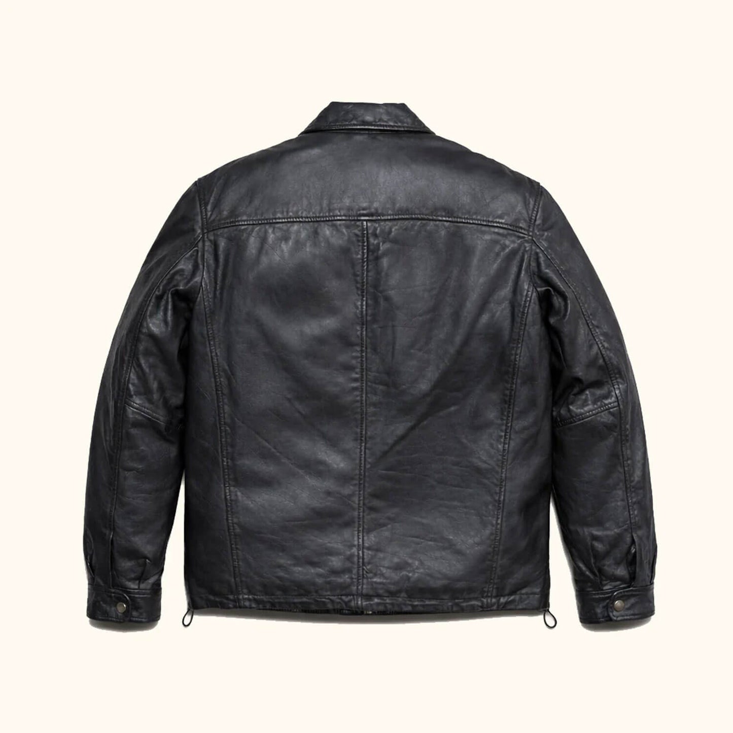 NightCruiser Black Leather Driving Jacket – Heritage Touring Edition