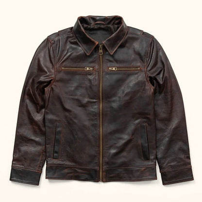 HeritageForge Leather Jacket – Legacy Edition