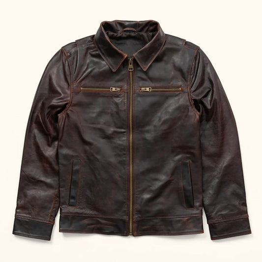 HeritageForge Leather Jacket – Legacy Edition