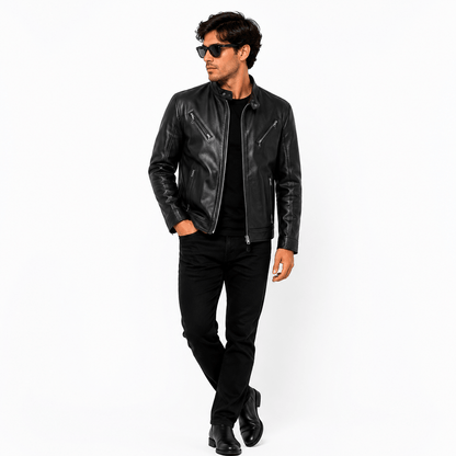 Victory Rider Heritage Leather Motorcycle Jacket – Limited Edition