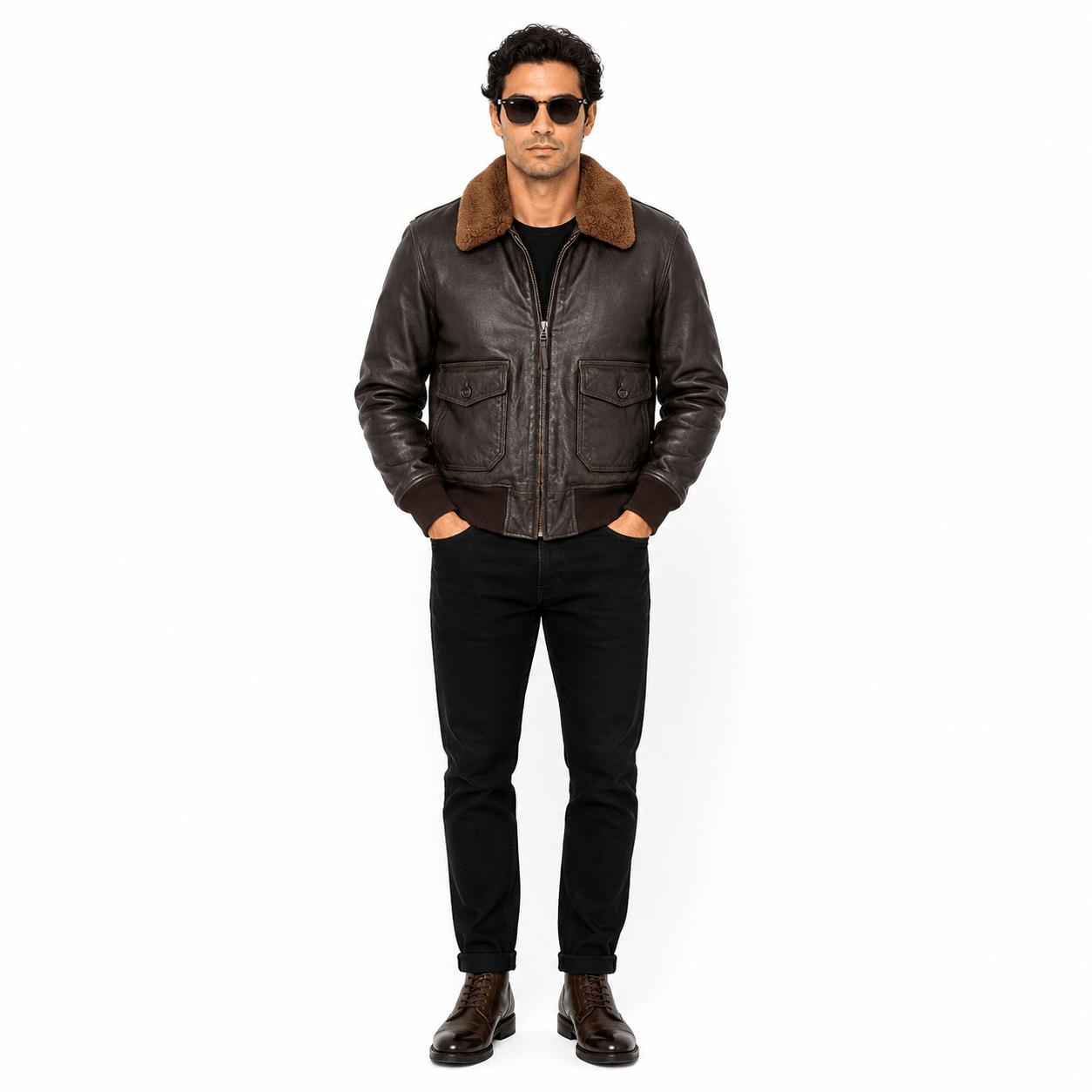 Classic Naval Pilot 100 Mission Flight Jacket – Heritage Edition