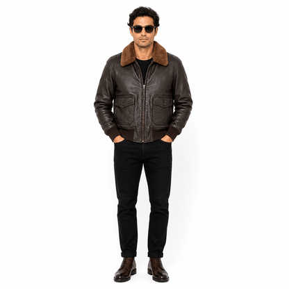 Classic Naval Pilot 100 Mission Flight Jacket – Heritage Edition