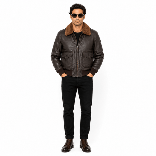 Classic Naval Pilot 100 Mission Flight Jacket – Heritage Edition