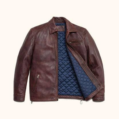 RoadMaster Leather Driving Jacket – Heritage Touring Edition