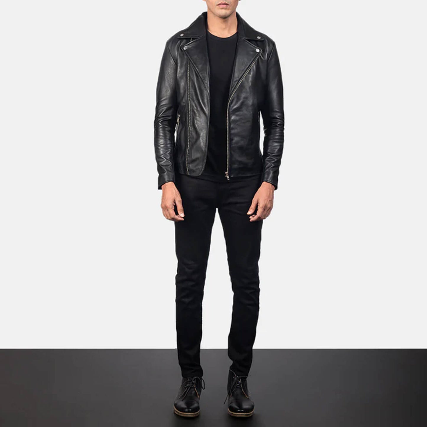BlackRidge Moto Leather Jacket – Stealth Rider Edition