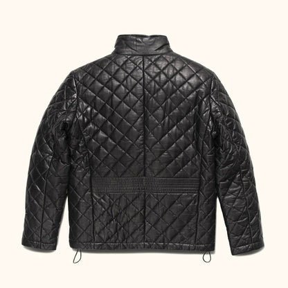 Blackstone Quilted Leather Jacket – Midnight Heritage Edition