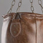 Vintage style Leather punching bag